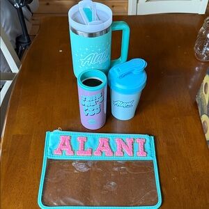 Alani Blue Coffee & Tea Accessory Set